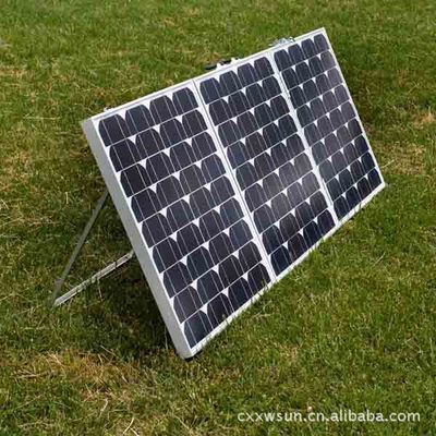客戶信賴，品質之選——寧波輝旺150W折疊太陽能電池板全解析